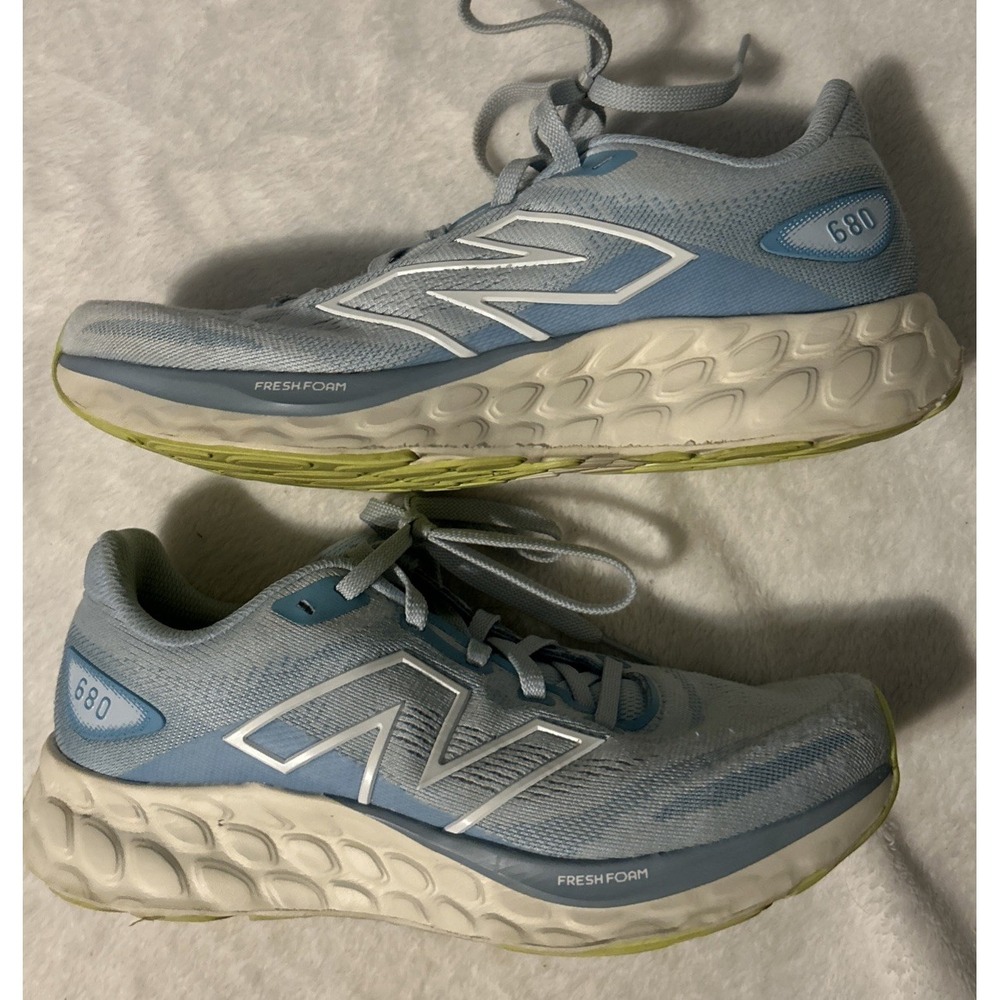 New Balance Fresh Foam X 680 Womens 7.5 Blue Running Shoes W680LT8
